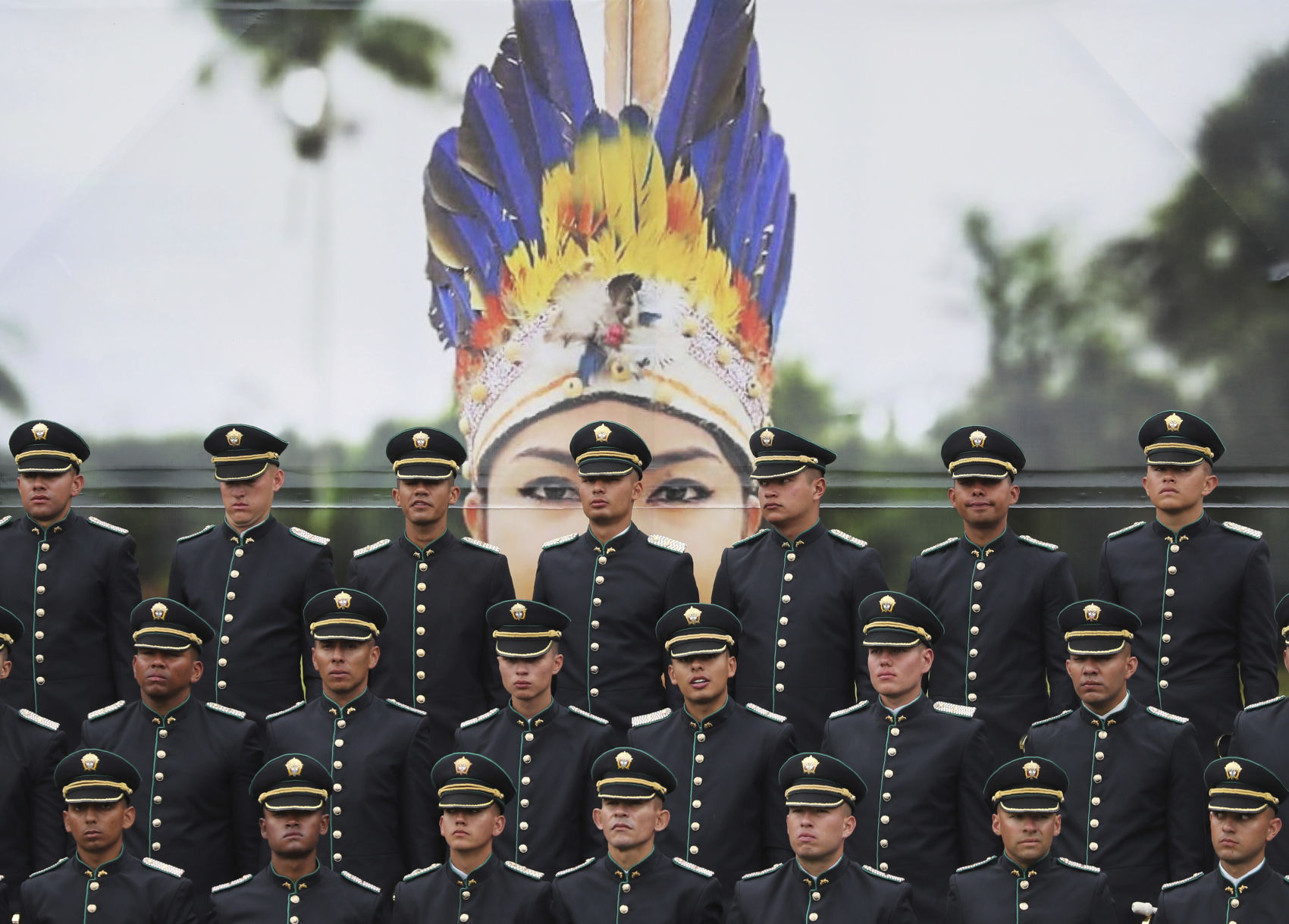 APTOPIX Colombia Police Graduation